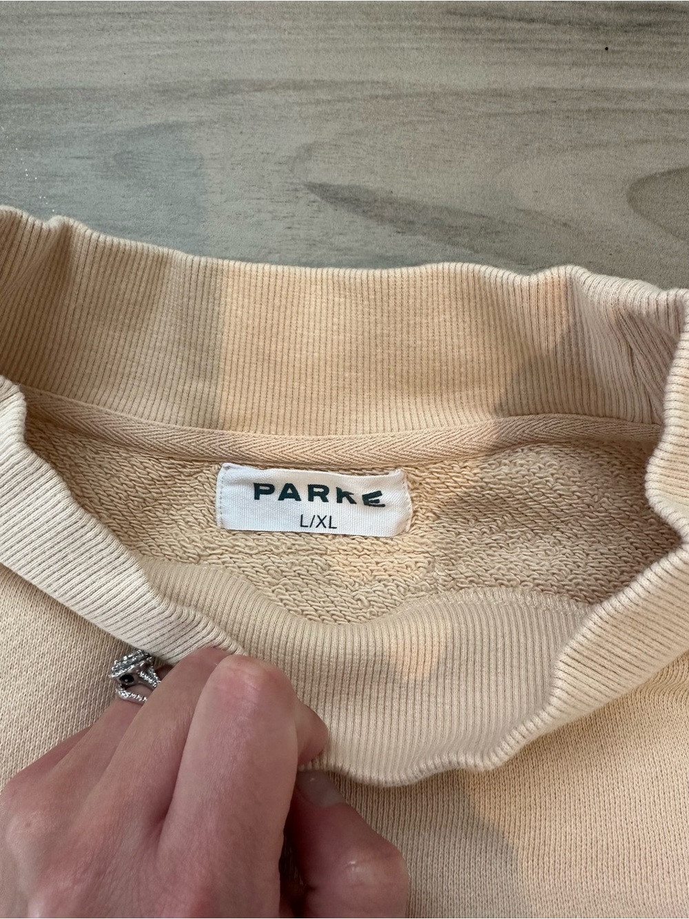 Parke x Dunkin’ Donuts latte mock neck - Picture 3 of 5